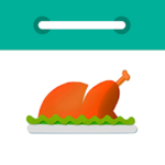 recipe calendar android application logo